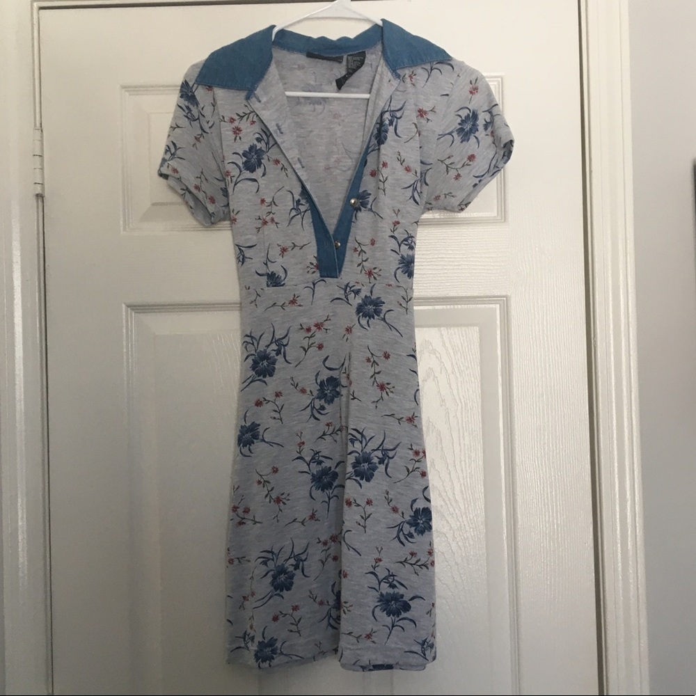 Vintage blue Jean sundress
